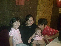 Ameen with his family