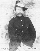 Cmdt Gideon Scheepers in Graaff-Reinet gaol during his trial.