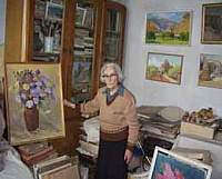 The 97 year old Heghine Abrahamyan