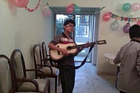 Me at friend's birthday party